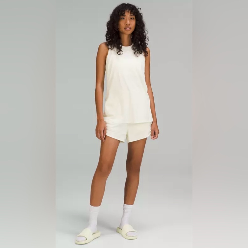 Lululemon NWT Tank and 3” Short Romper with Pockets Light Mint Green Size 10